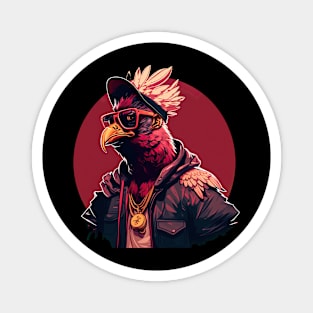 Chicken Rapper Magnet